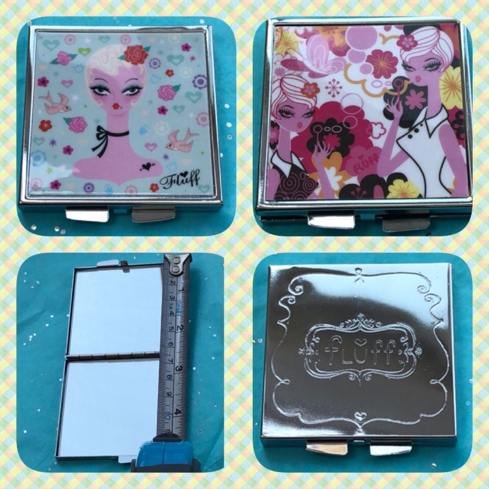 Fluff❤️ (2 designs) Mirror Compacts 🌟NEW✨